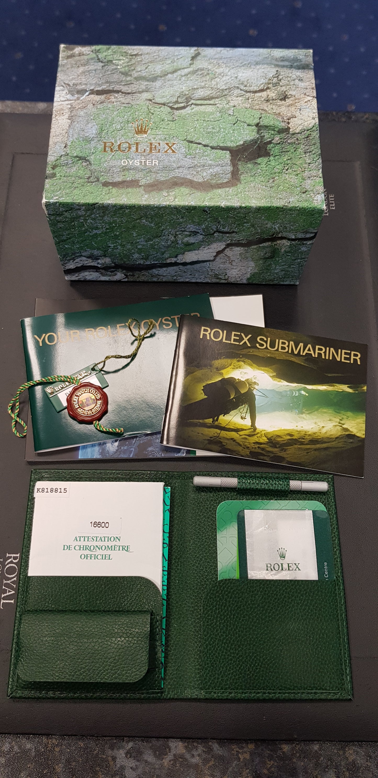 Pre-Loved Rolex Sea-Dweller, model 16600, Stainless Steel, 2002