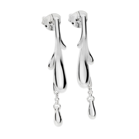 Lucy Q Sterling Silver Dripping Earrings
