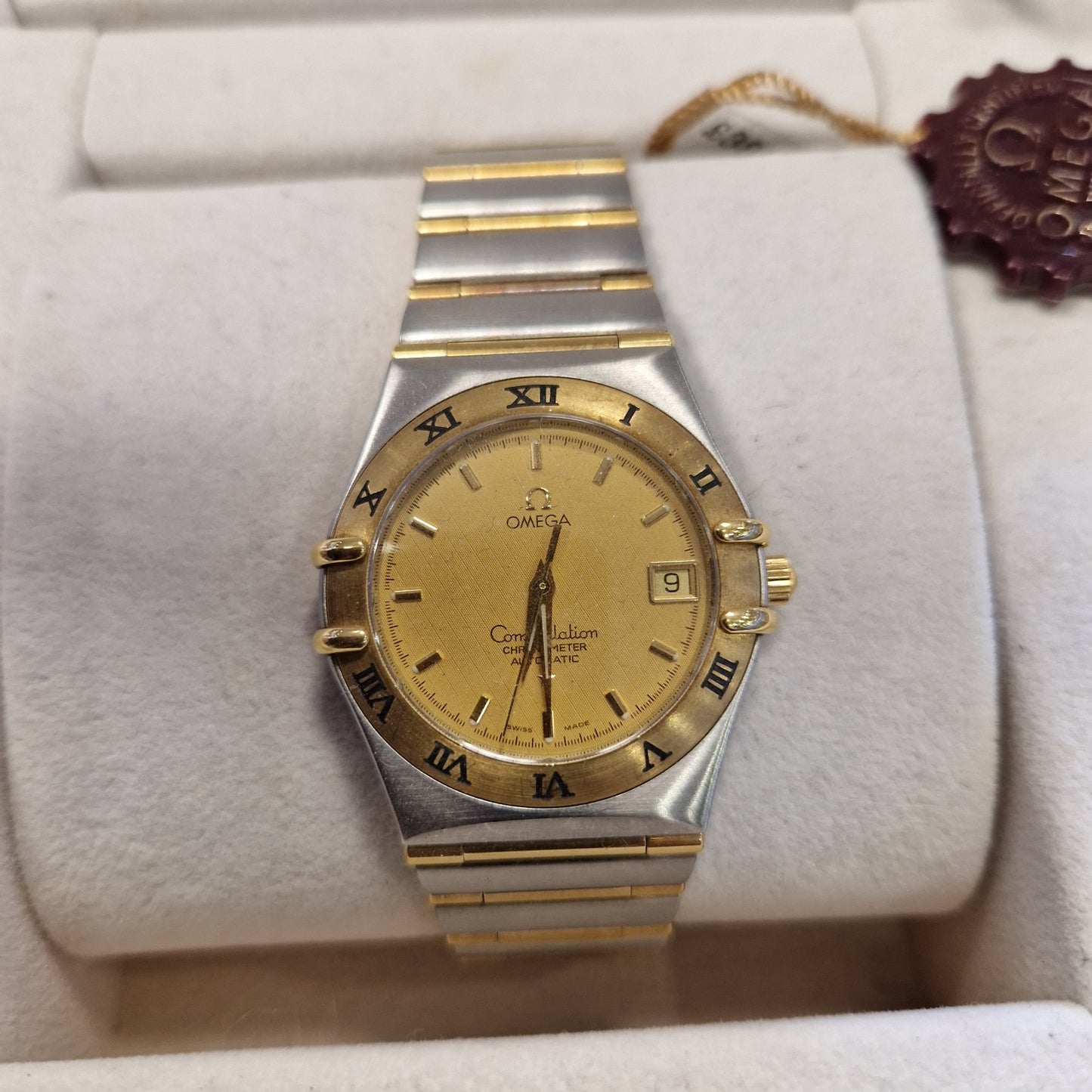 Pre-Owned OMEGA Constellation Automatic Chronometer SS/18ct Gold 36mm